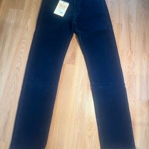 Classic Black Corduroy Men's Pants